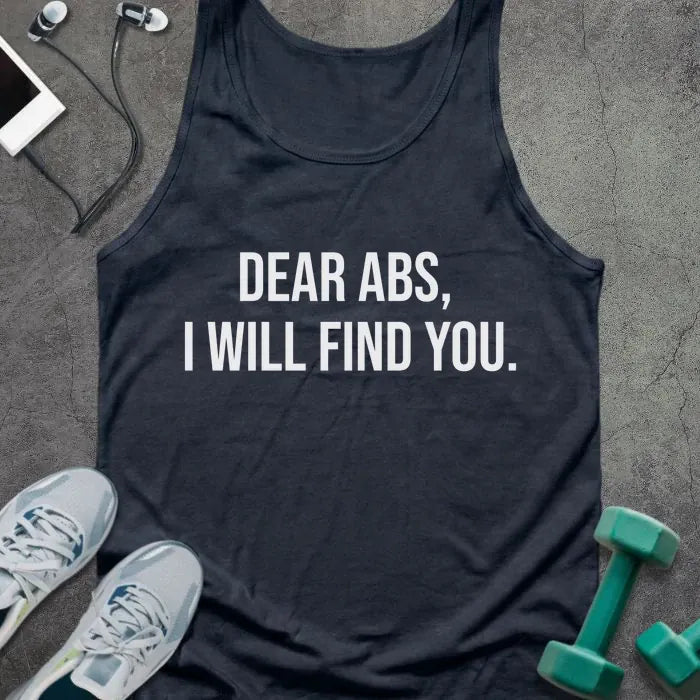 Tank Top Navy / XS Dear Abs Tank