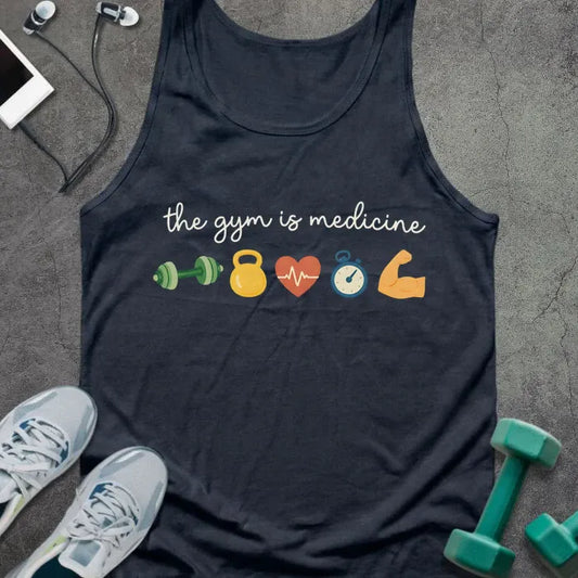 Tank Top Navy / XS Gym Medicine Tank