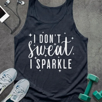 Tank Top Navy / XS I Don't Sweat Tank