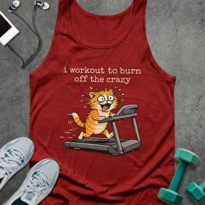 Tank Top Red / XS Crazy Cat Tank