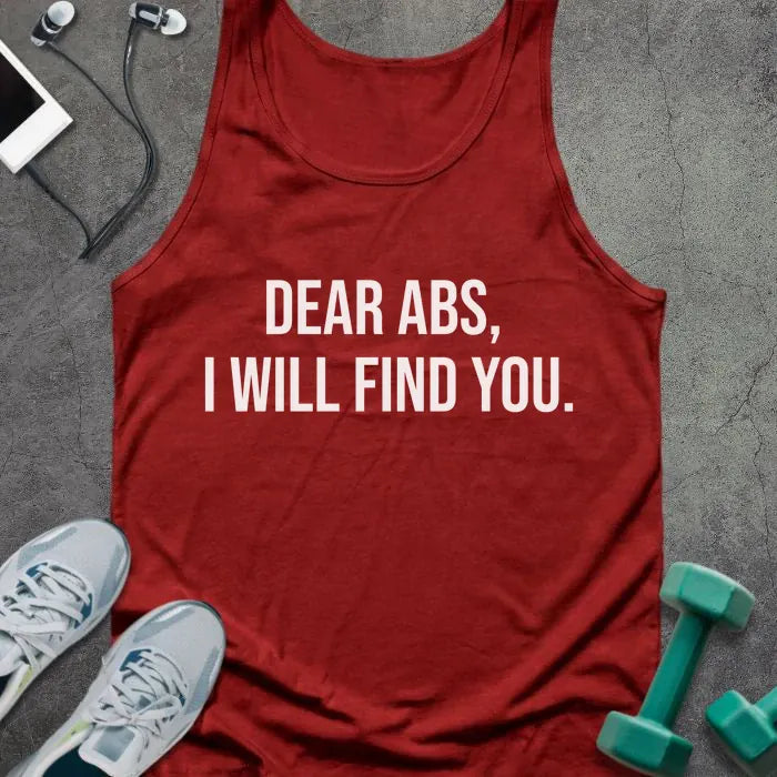 Tank Top Red / XS Dear Abs Tank