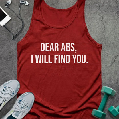 Tank Top Red / XS Dear Abs Tank