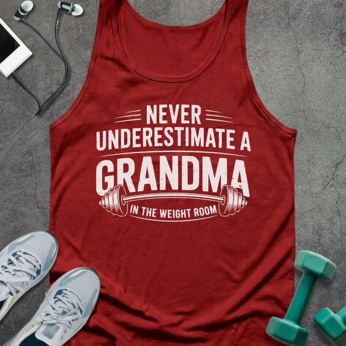 Tank Top Red / XS Grandma Weight Tank