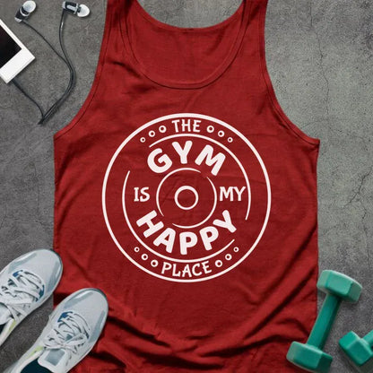 Tank Top Red / XS Happy Place Tank