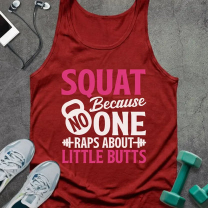 Tank Top Red / XS Nobody Raps Tank