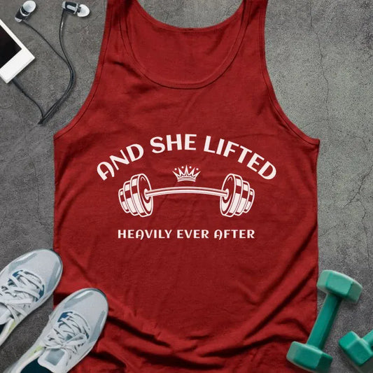 Tank Top Red / XS She Lifted Tank