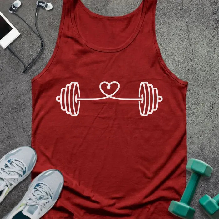 Tank Top Red / XS String Heart Tank