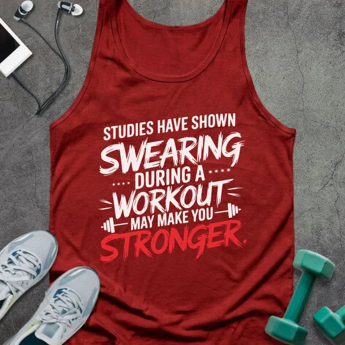 Tank Top Red / XS Workout Study Tank