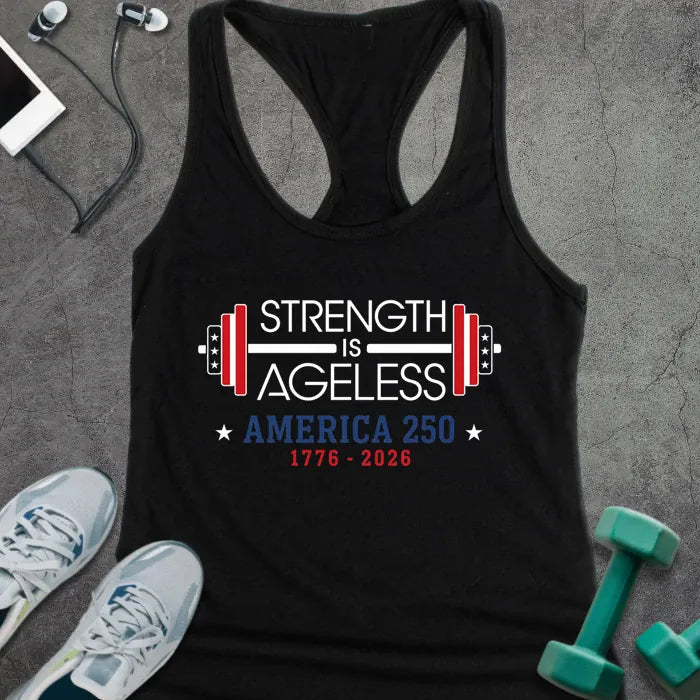 Tank Top Solid Black / XS America Ageless