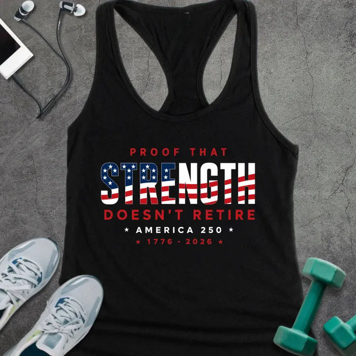 Tank Top Solid Black / XS Patriot Proof