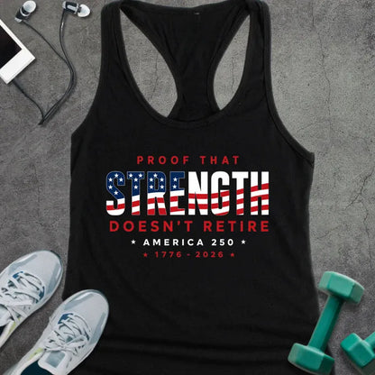 Tank Top Solid Black / XS Patriot Proof