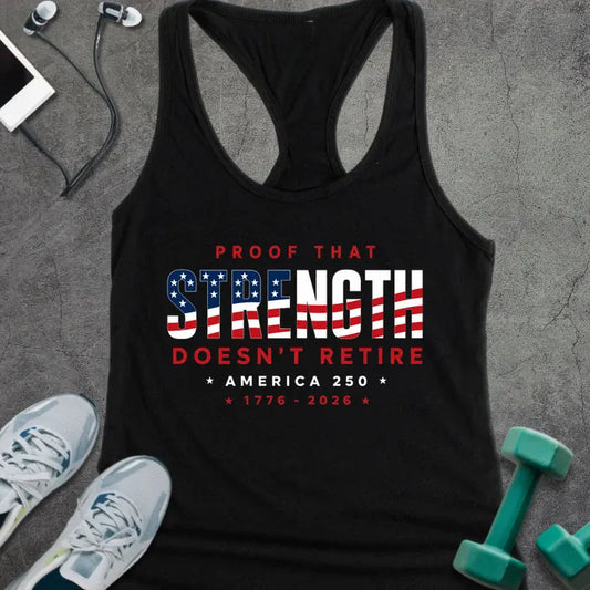 Tank Top Solid Black / XS Patriot Proof