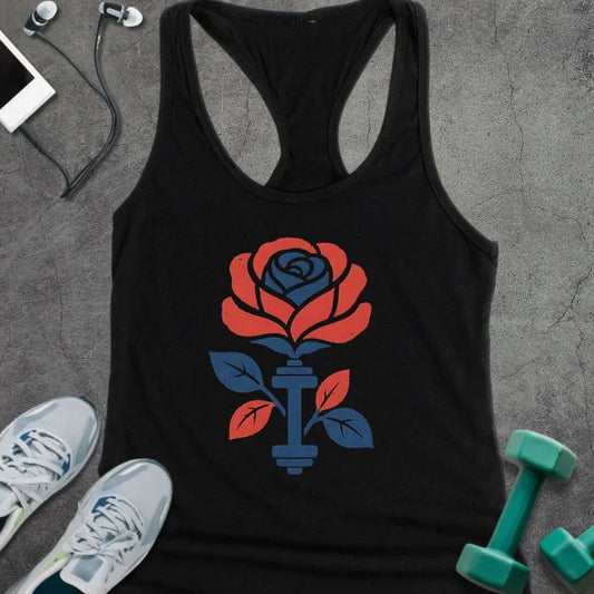 Tank Top Solid Black / XS Patriot Rose
