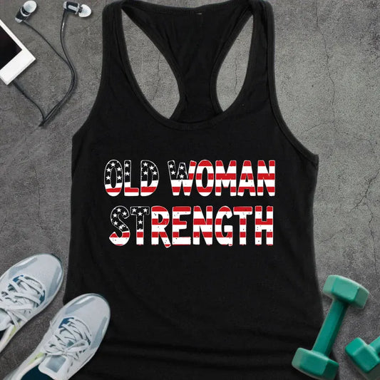Tank Top Solid Black / XS Woman Strength
