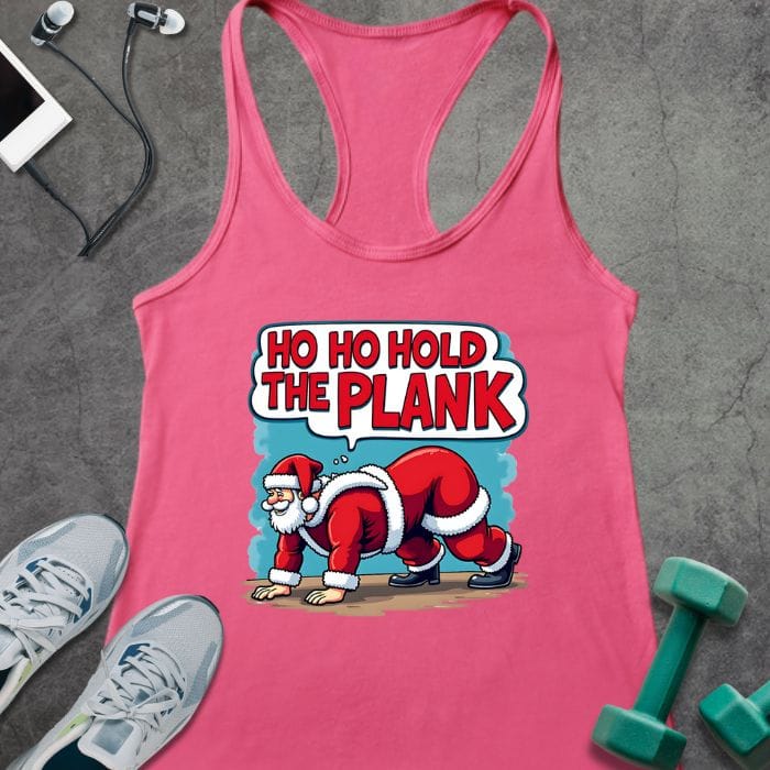 Tank Top Solid Hot Pink / XS Ho The Plank Tank