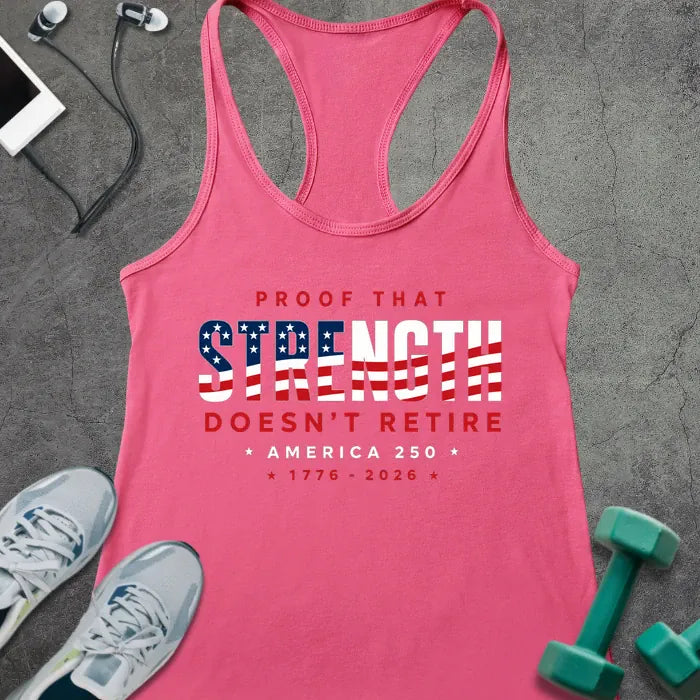 Tank Top Solid Hot Pink / XS Patriot Proof