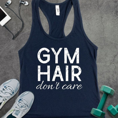 Tank Top Solid Midnight Navy / XS Gym Hair Tank