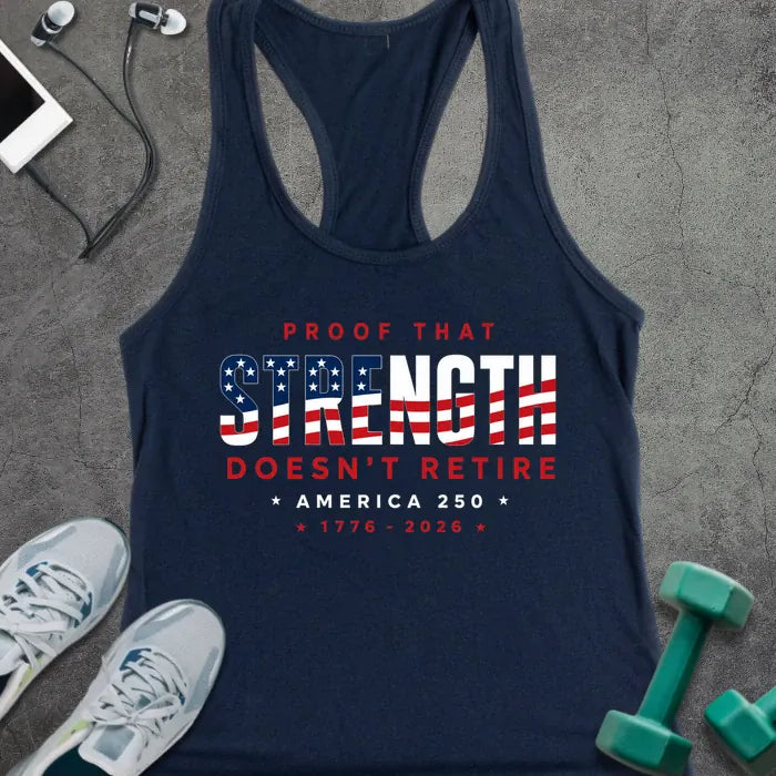 Tank Top Solid Midnight Navy / XS Patriot Proof