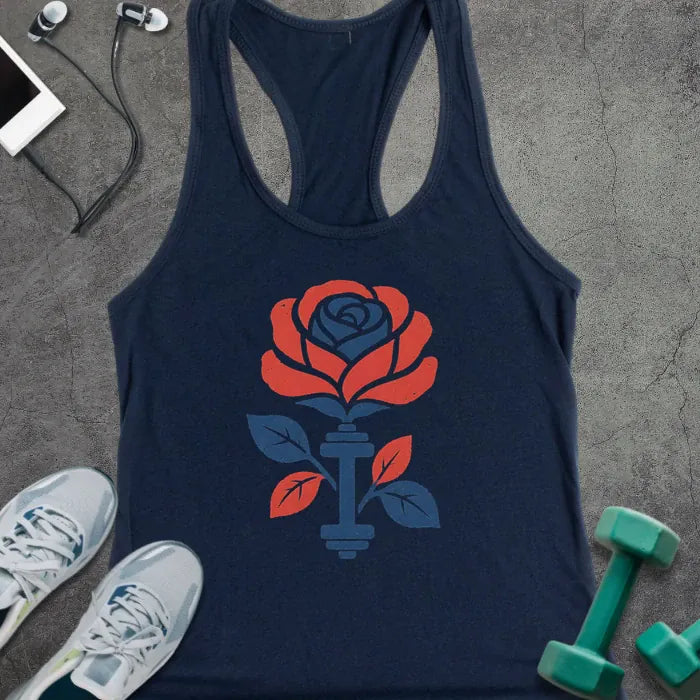 Tank Top Solid Midnight Navy / XS Patriot Rose