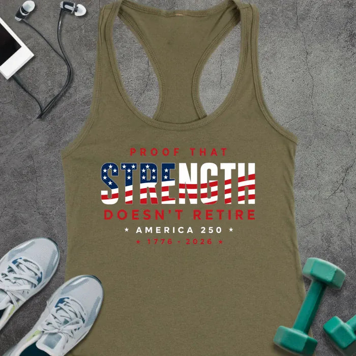 Tank Top Solid Military Green / XS Patriot Proof