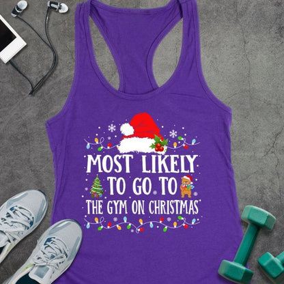 Tank Top Solid Purple Rush / XS Most Likely Tank