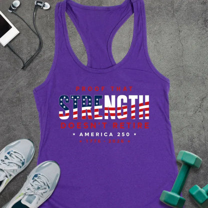 Tank Top Solid Purple Rush / XS Patriot Proof