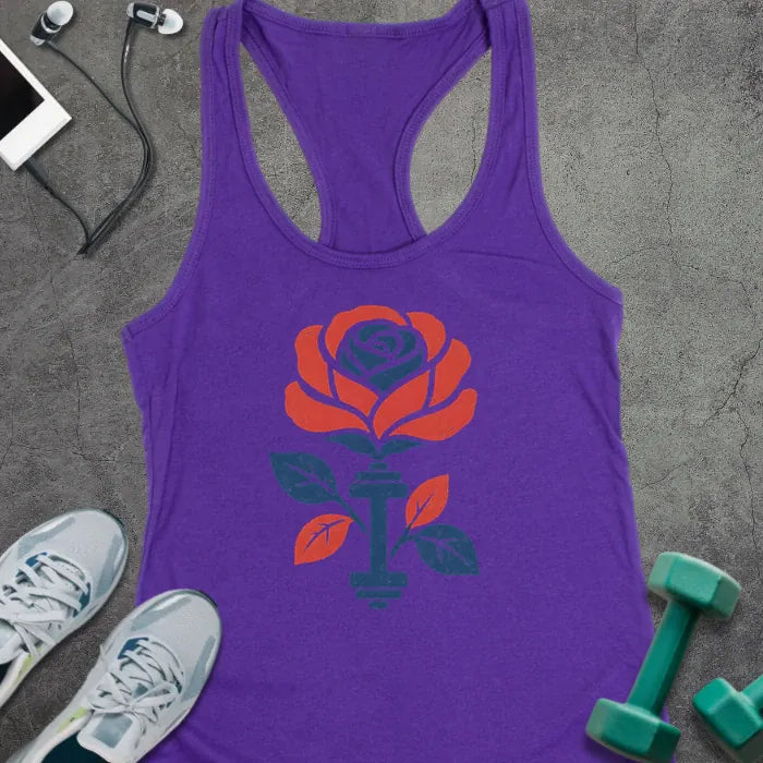 Tank Top Solid Purple Rush / XS Patriot Rose