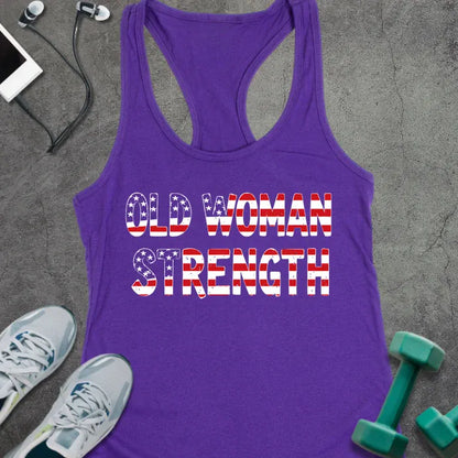 Tank Top Solid Purple Rush / XS Woman Strength