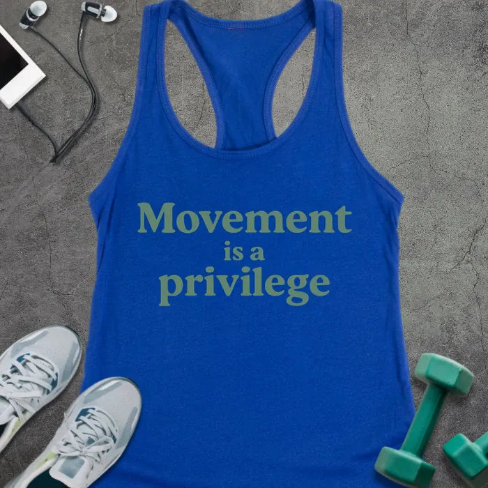 Tank Top Solid Royal / XS Movement Privilege Racer Tank