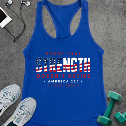 Tank Top Solid Royal / XS Patriot Proof