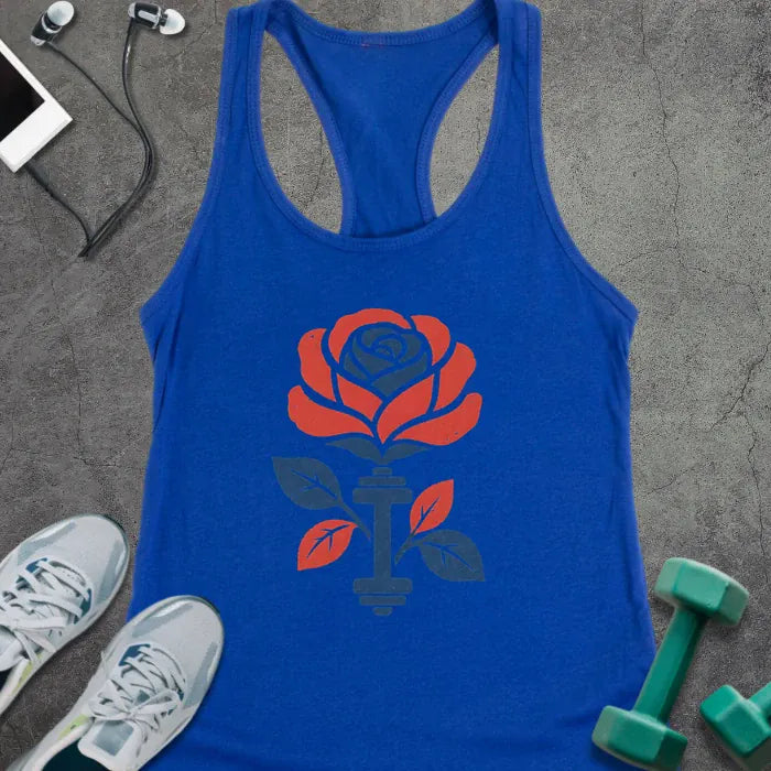 Tank Top Solid Royal / XS Patriot Rose