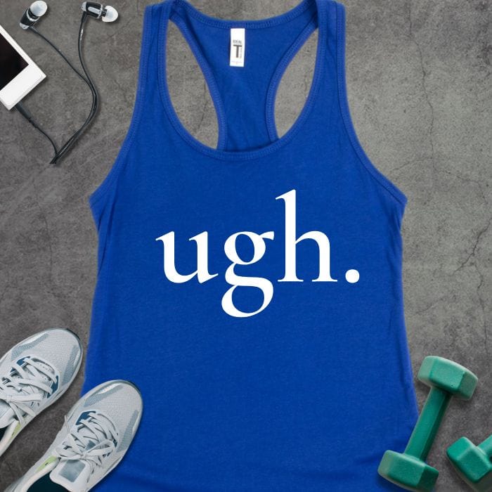 Tank Top Solid Royal / XS Ugh. Tank