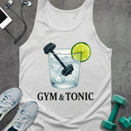 Tank Top White / XS Gym and Tonic Tank