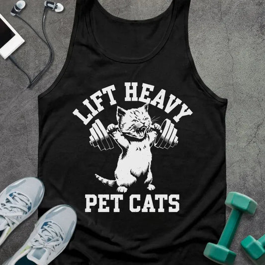 Tank Top XS / Black Pet Cats Tank