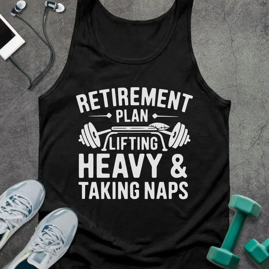 Tank Top XS / Black Retirement Plan Tank