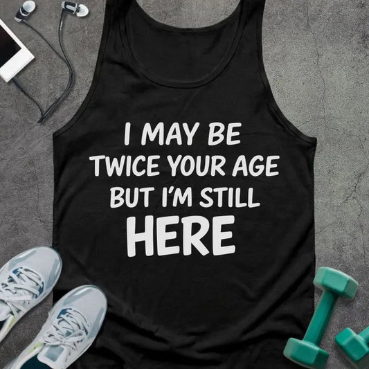 Tank Top XS / Black Still Here Tank