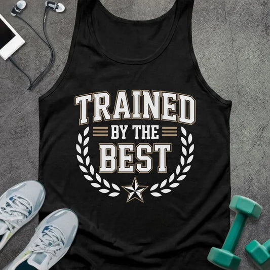 Tank Top XS / Black Trained By The Best Tank