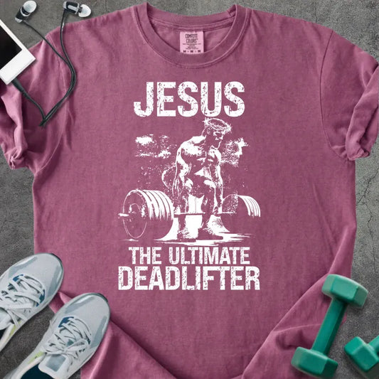 T-Shirt Berry / S Ultimate Deadlifter Heavyweight Tee